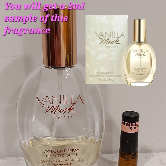 Vanilla Musk COTY 2mĺ - Picture 2 of 2